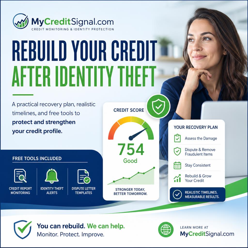 Rebuild Credit Identity Theft Recovery Guide