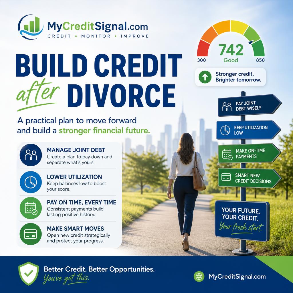 Build Credit After Divorce the Smart Way