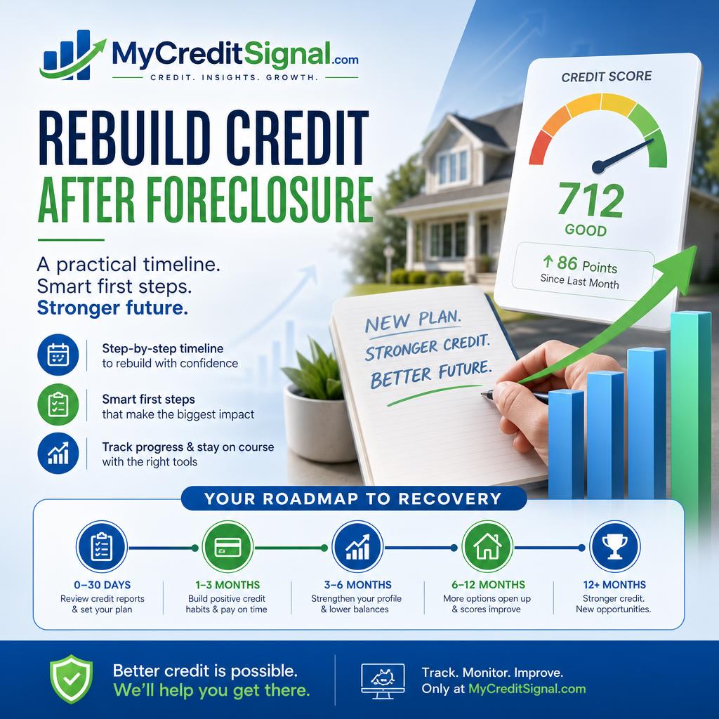 Credit After Foreclosure Rebuild Guide 7 Credit After Foreclosure Rebuild Guide