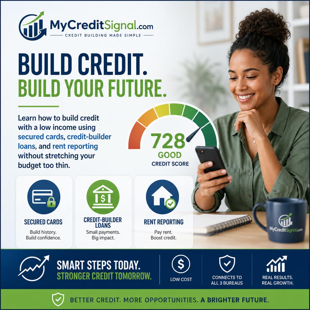 Build Credit Low Income the Smart Way 4 Build Credit Low Income the Smart Way