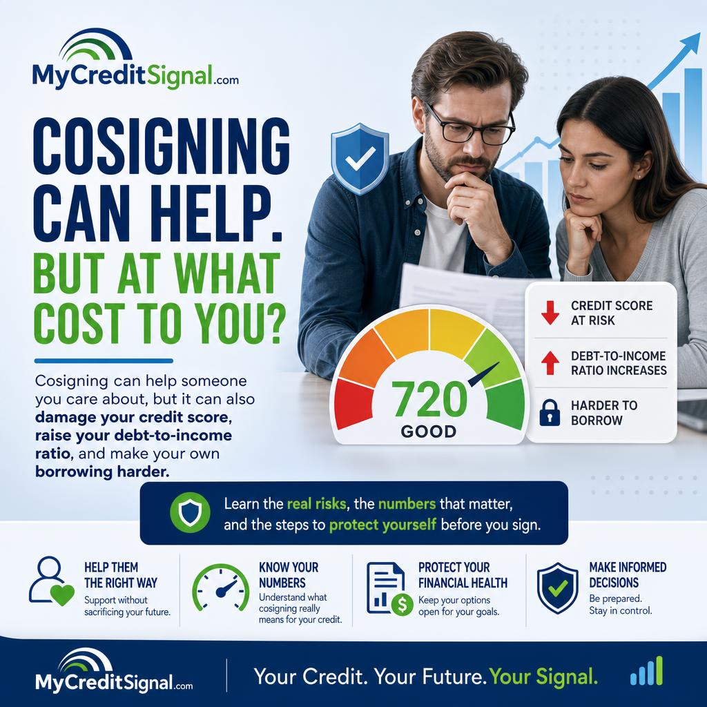 How to Cosign a Loan Without Wrecking Your Credit 4 How to Cosign a Loan Without Wrecking Your Credit