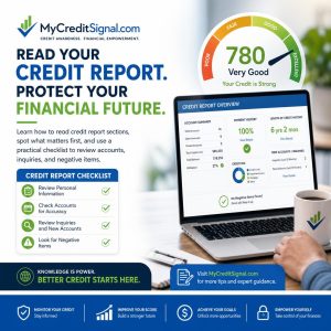 Savings and Credit Building at the Same Time 4 How to Read Your Credit Report Clearly