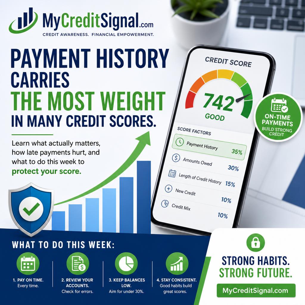 How payment history credit really works