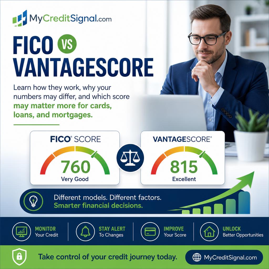 FICO vs VantageScore Differences That Matter