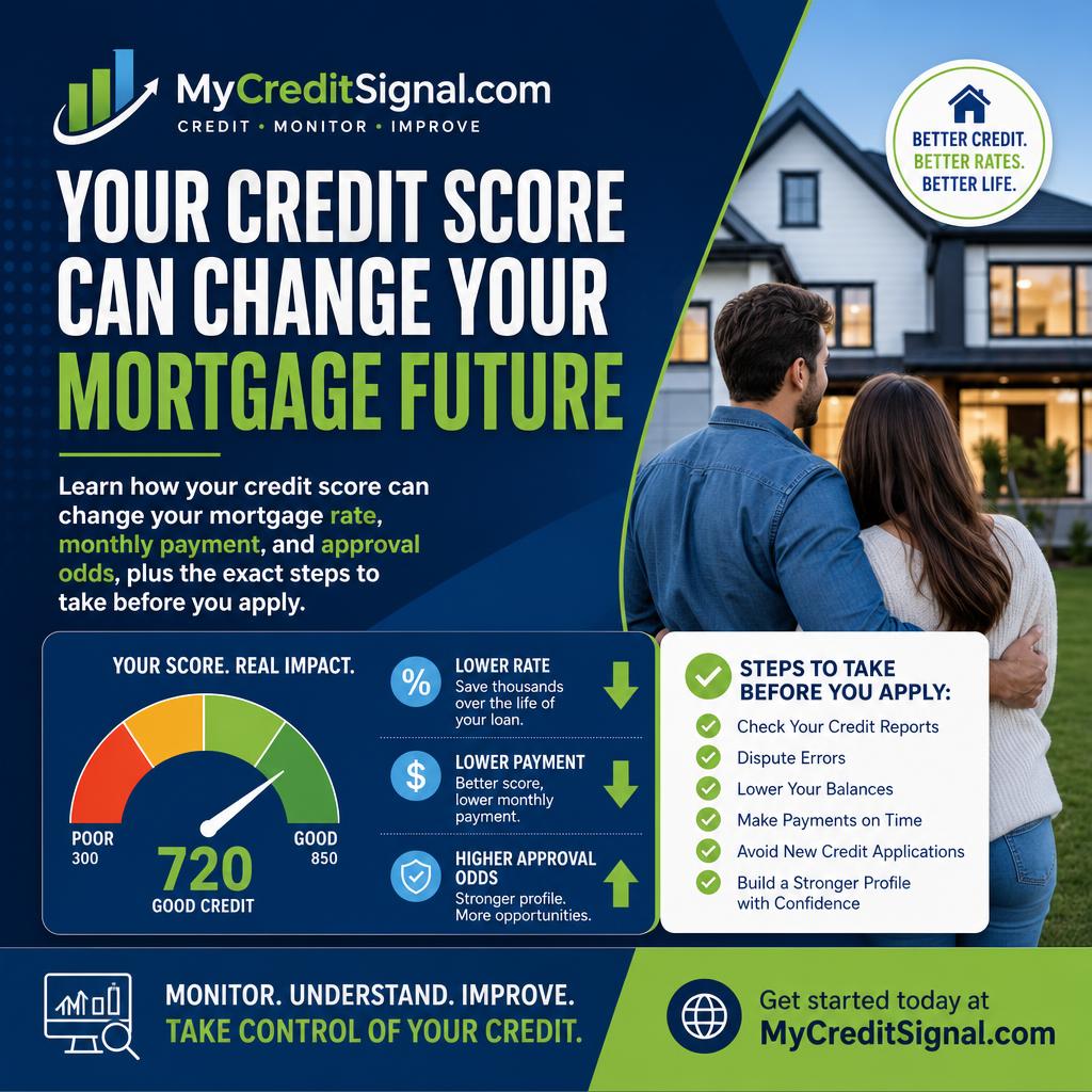 Credit Score Mortgage Rate Impact Guide