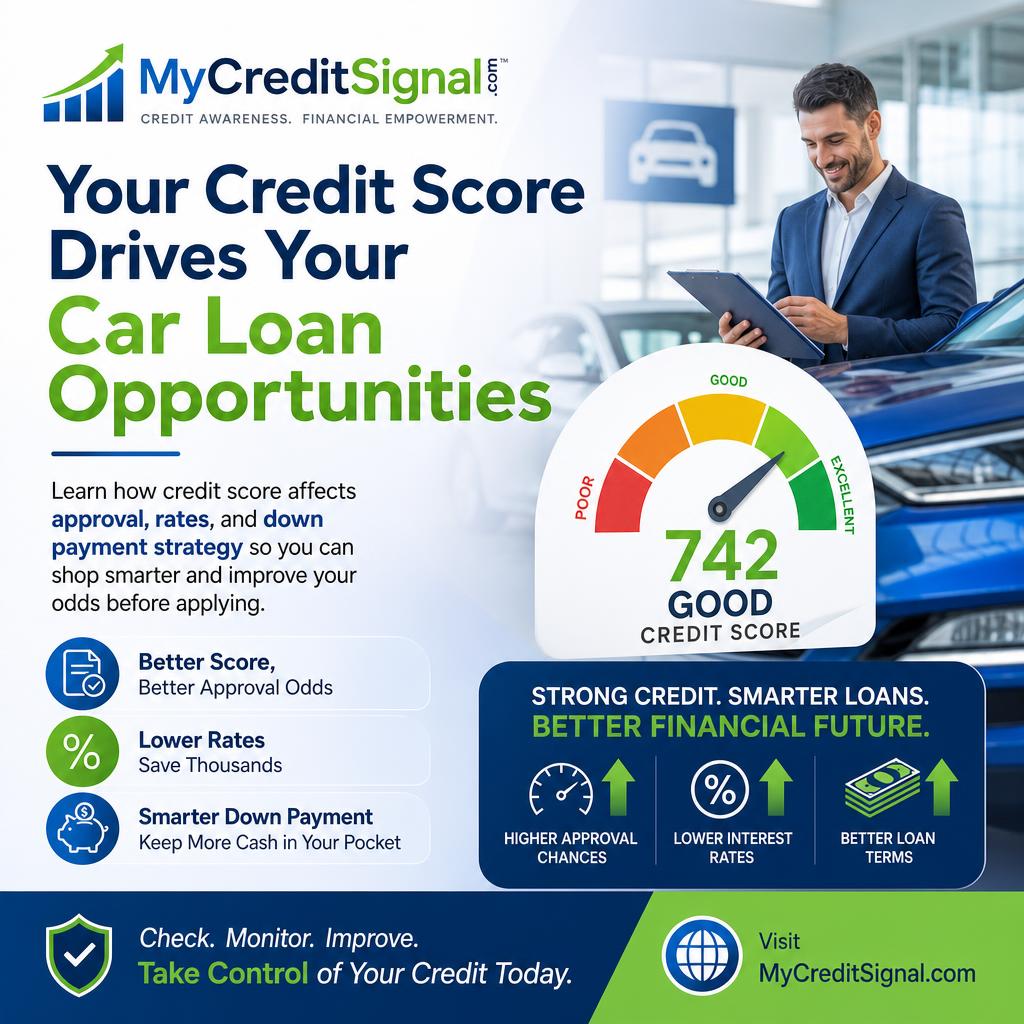 Credit Score Car Loan Approval Guide 3 Credit Score Car Loan Approval Guide