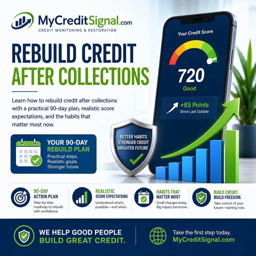 How to Rebuild Credit After Collections