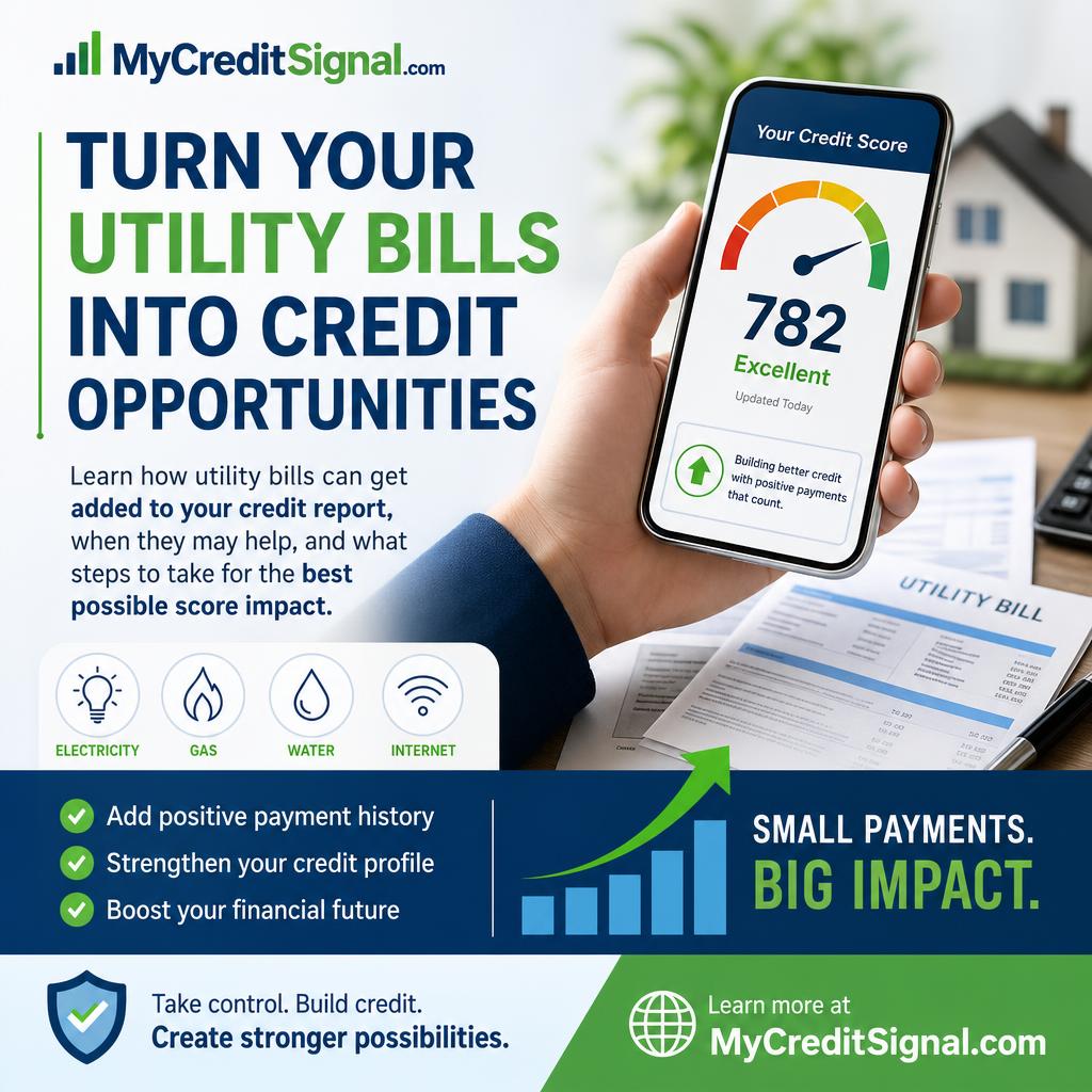 Utility Bills Credit Report Strategy Guide