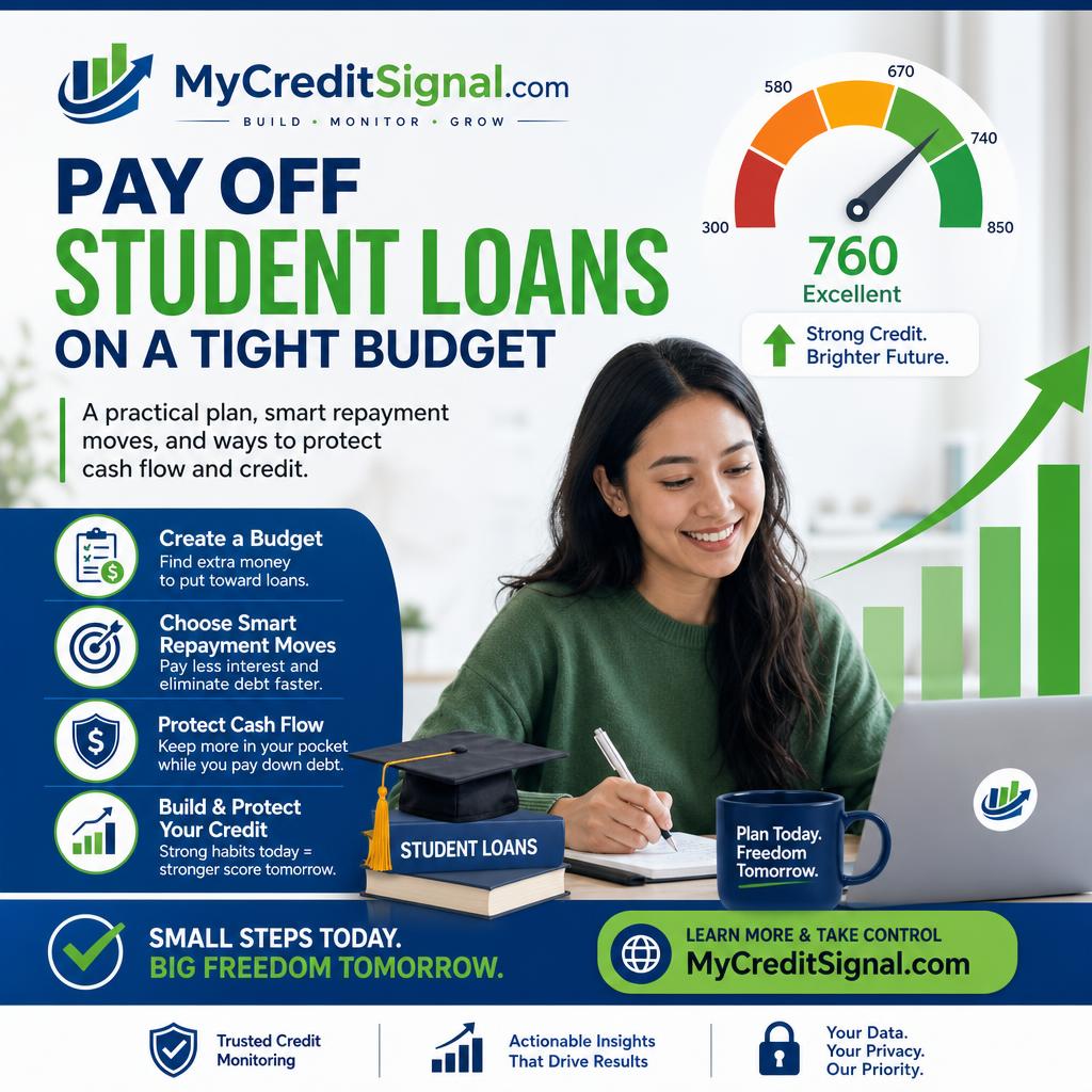 Pay Off Student Loans on a Tight Budget 5 Pay Off Student Loans on a Tight Budget