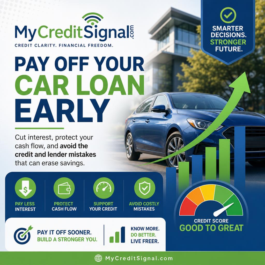 Pay Off Car Loan Early Without Costly Mistakes 4 Pay Off Car Loan Early Without Costly Mistakes