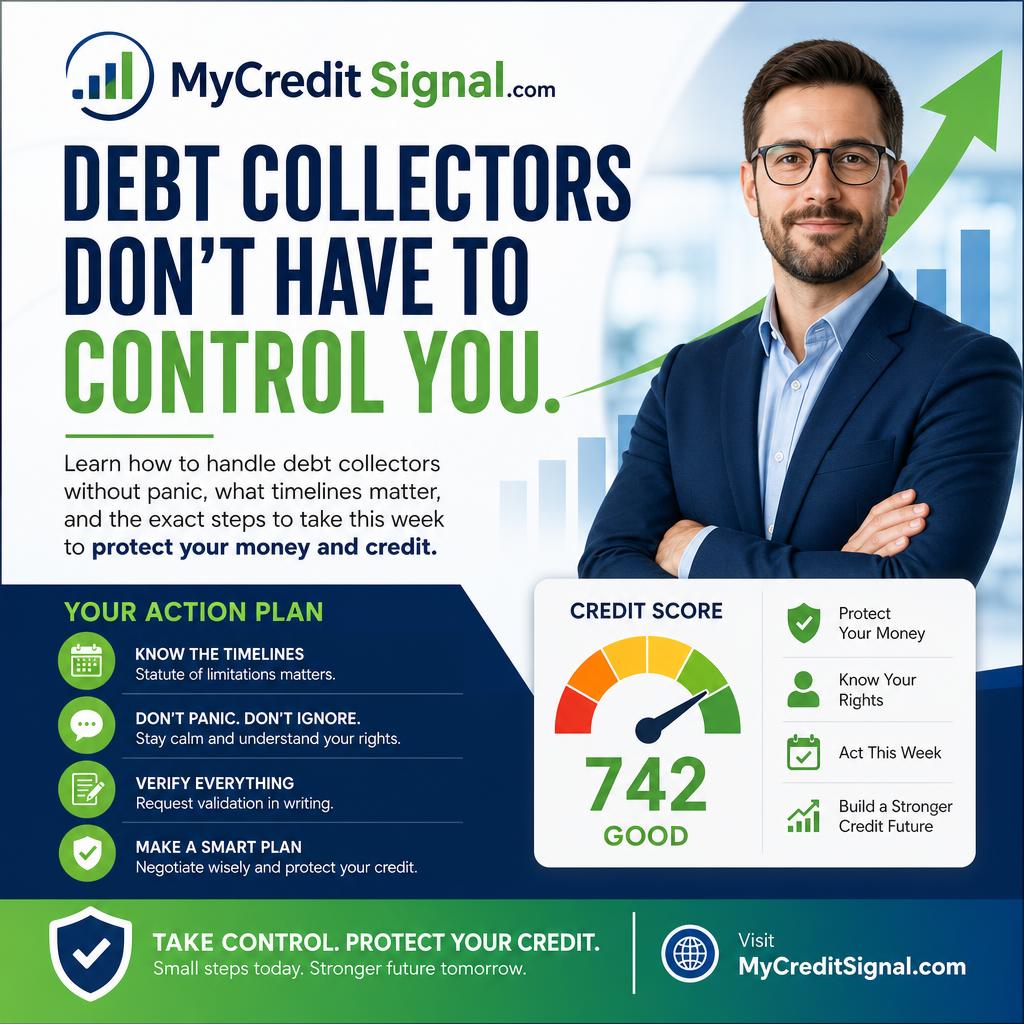 How to Handle Debt Collectors Calmly