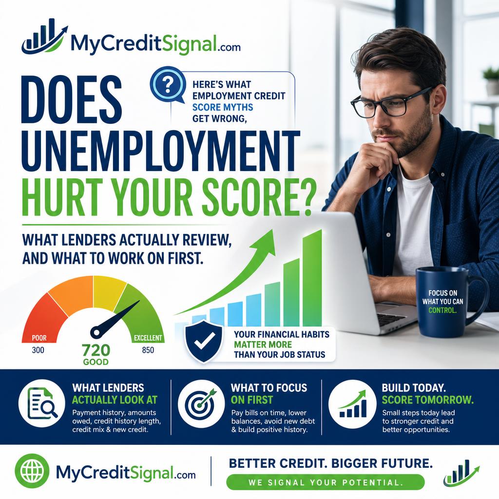 Employment Credit Score Myths Explained