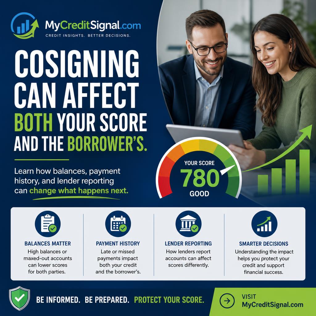 Cosigning Credit Score Impact Explained
