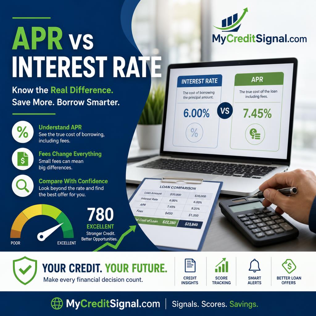 APR vs Interest Rate What Borrowers Should Know