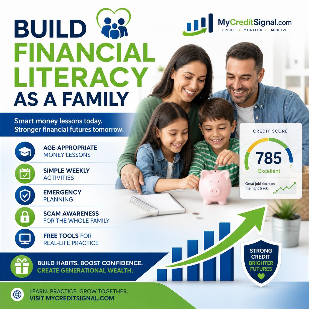 Family Financial Literacy Plan for This Year 5 Family Financial Literacy Plan for This Year