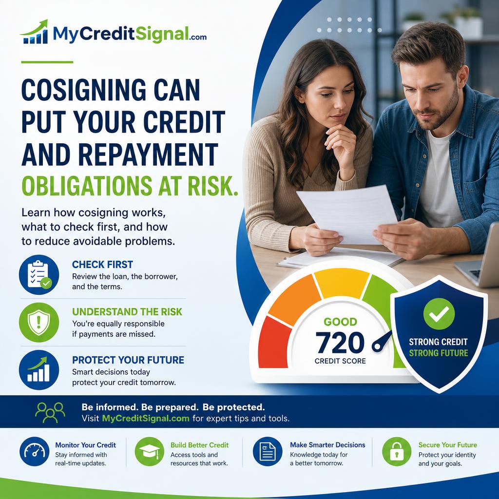 Cosigner Risks 2026 and How to Protect Your Credit
