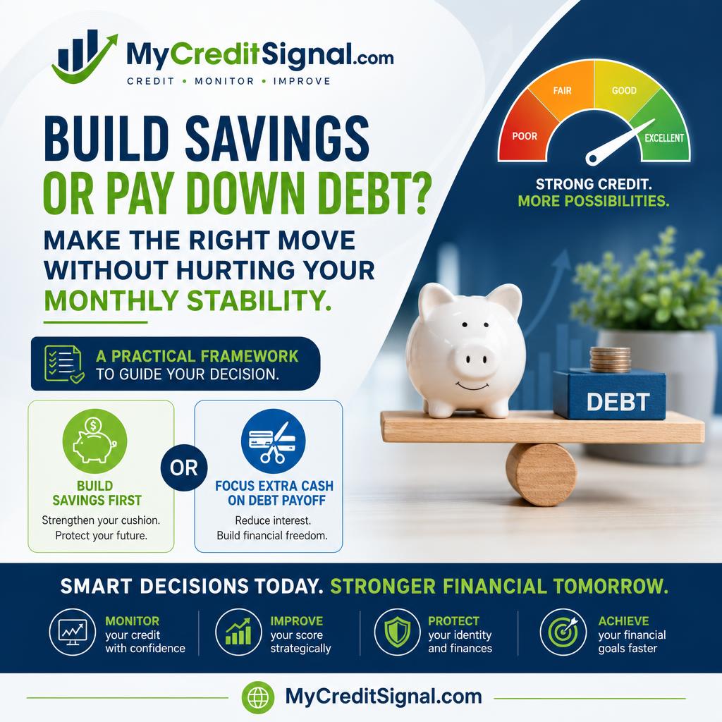 Saving vs Paying Debt a Simple Decision Guide