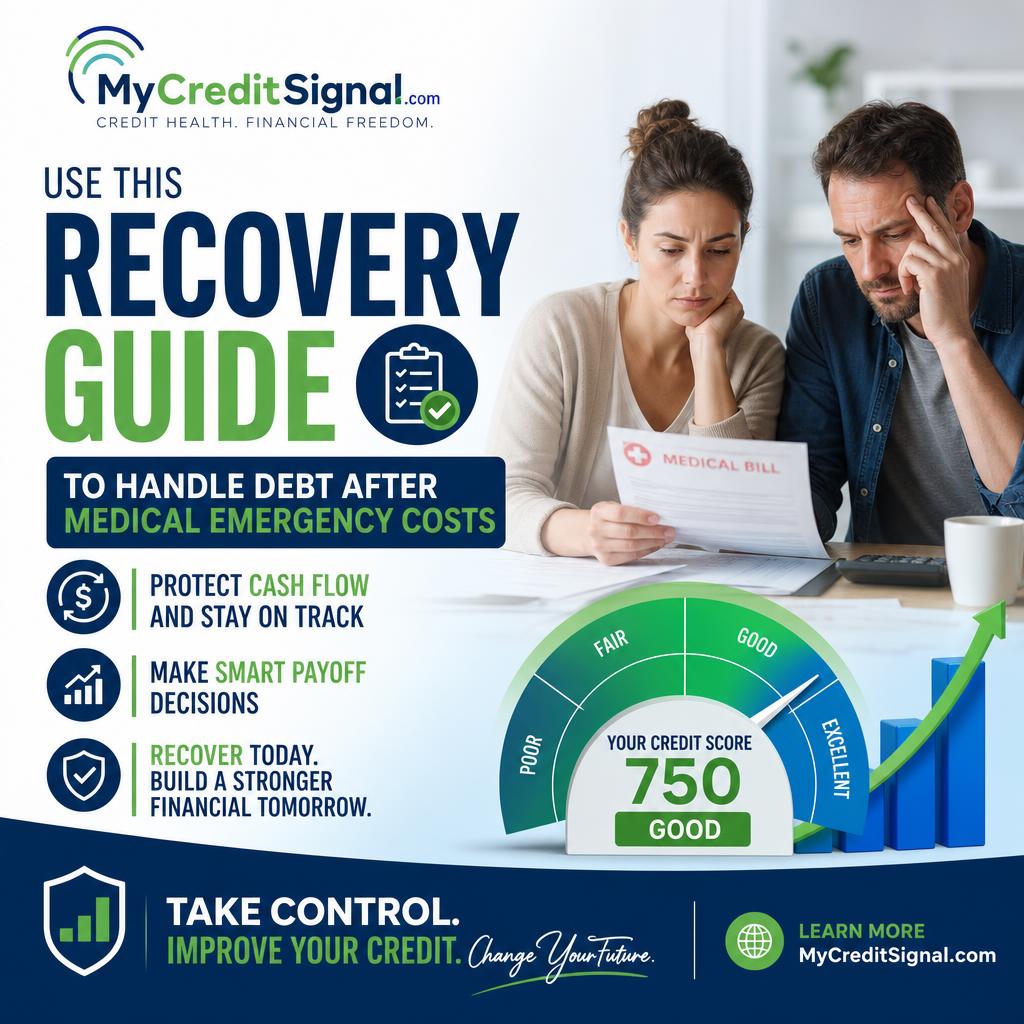 Debt After Medical Emergency Recovery Plan